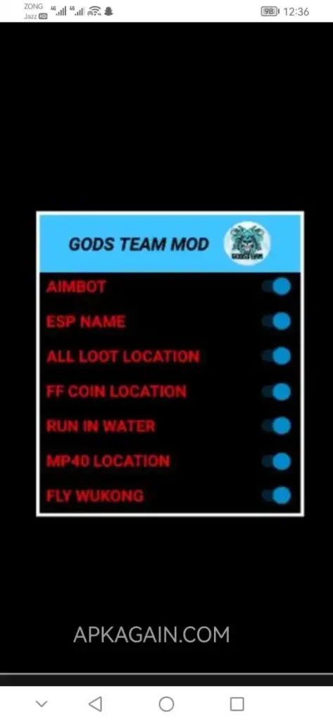 Gods Team Free Fire 
