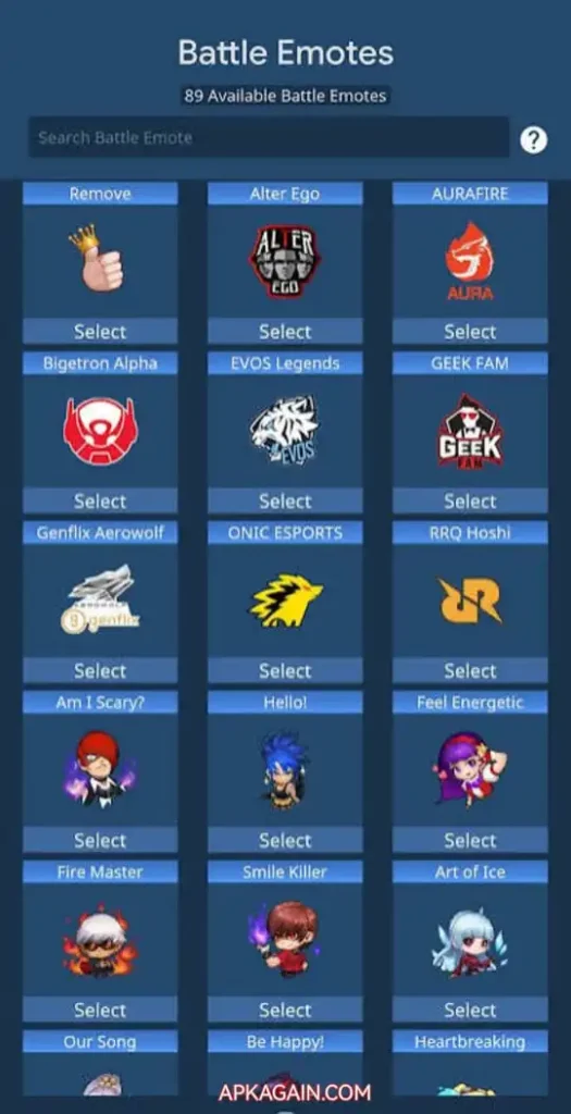 Worst Gaming Injector 2025 Battle emotes