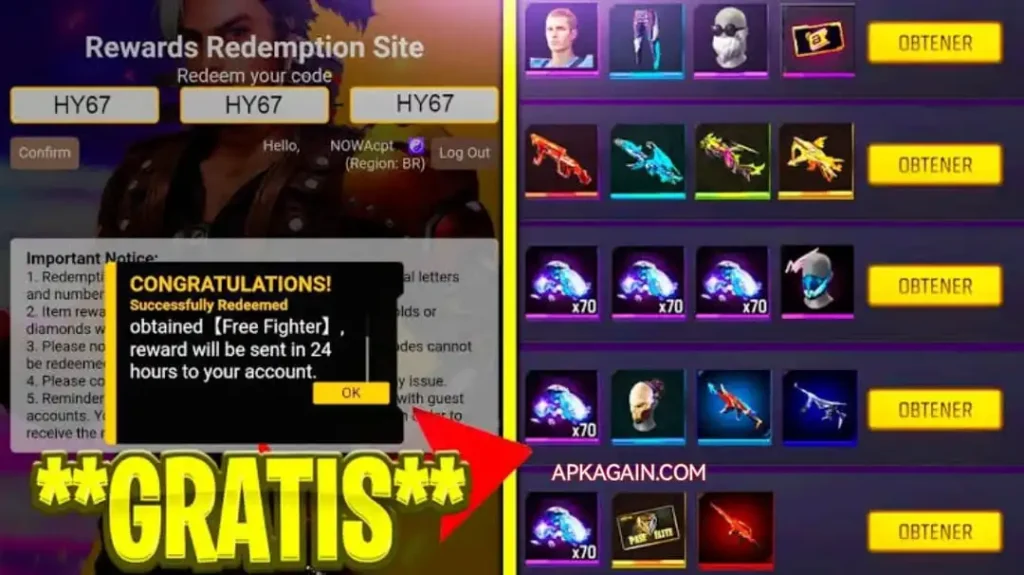 Icotruco FF APK screenshot