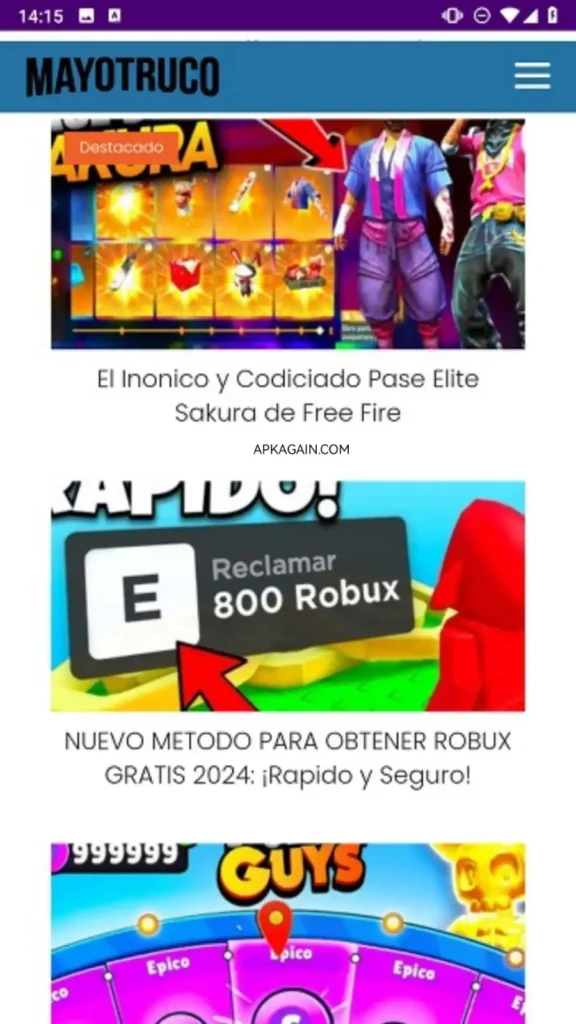 MayotrucoFF APK V4.6 Best tool for Free Fire and Roblox