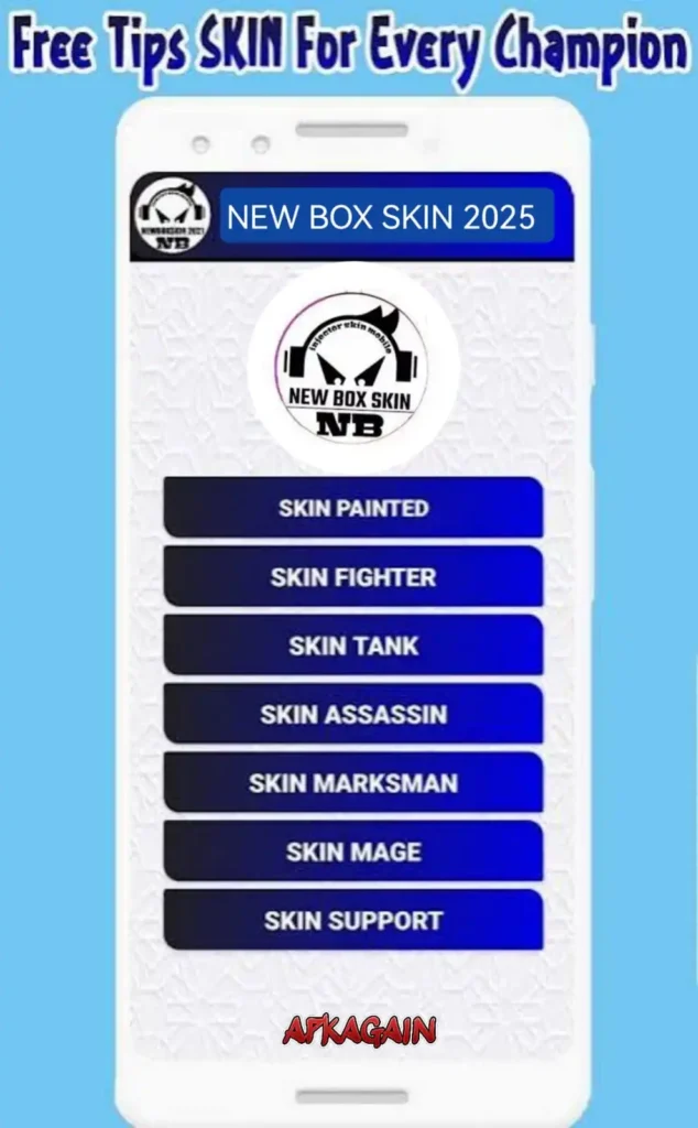New Box Skin 2025 v1.60 APK- Best ML injector for Android
