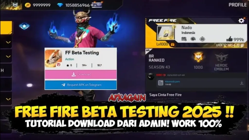 FF Beta Testing APK V 18.6 Latest version for Android