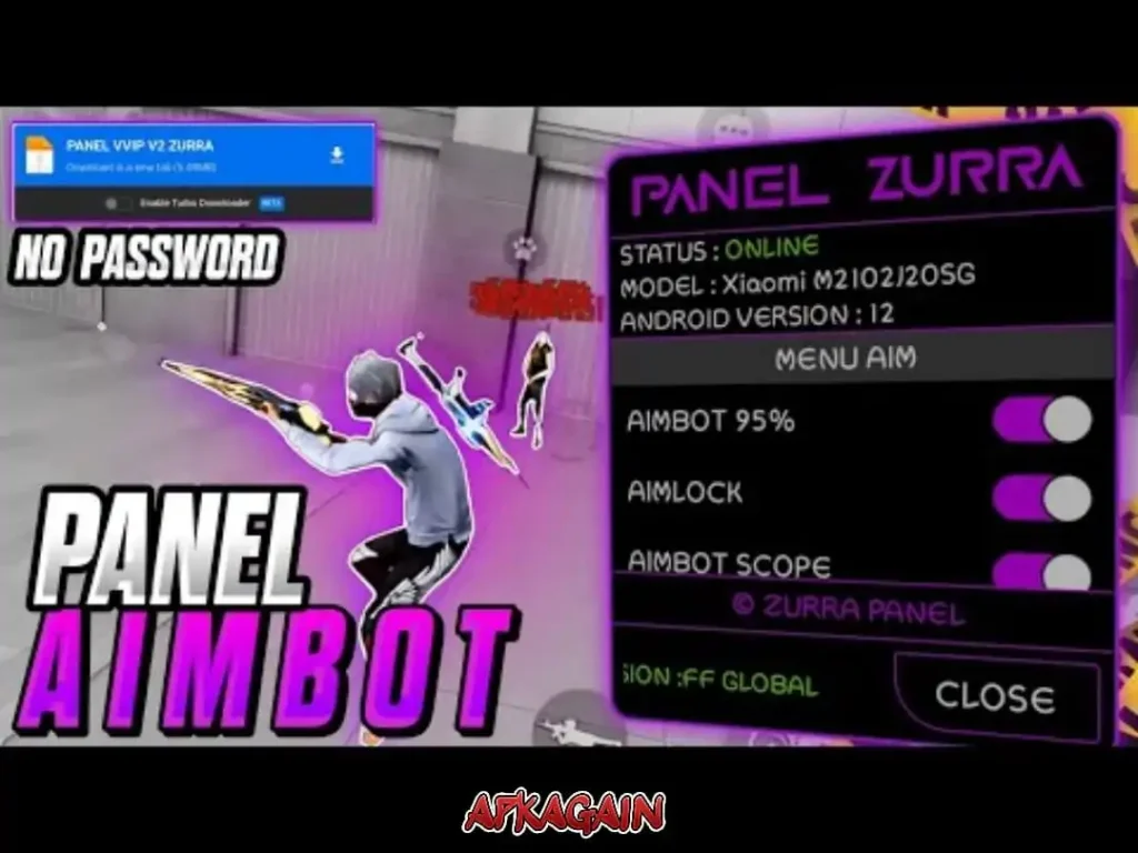 Panel Zurra v.2 APK: Best Free Fire Tool For Android
