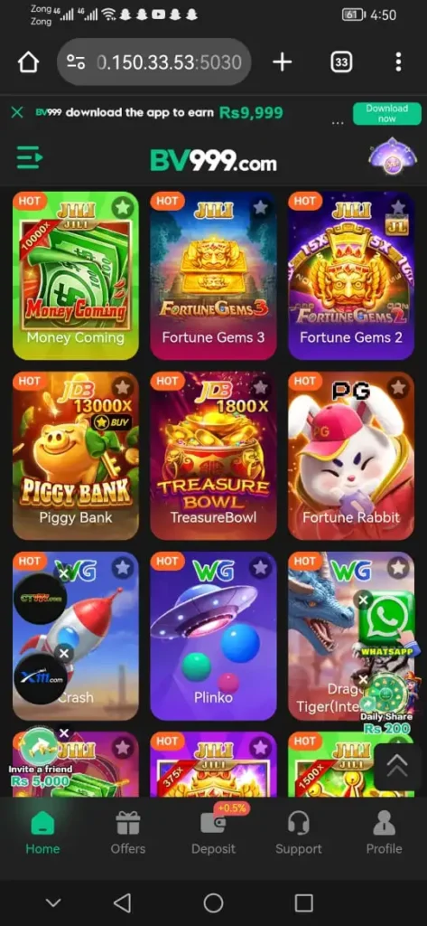 BV999 Game Download The best Online Earning Game of 2026