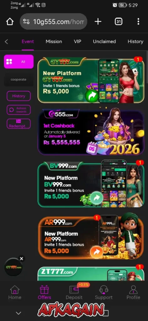 G555 Game Download The Real earning app in 2026