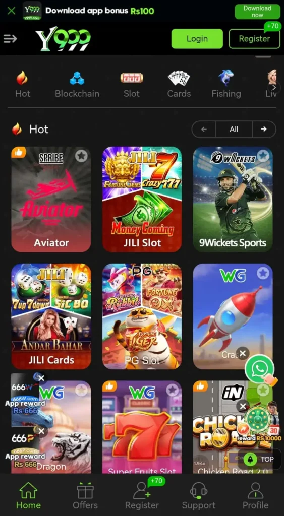 Y999 Game download free for Android (real earning game in 2026)