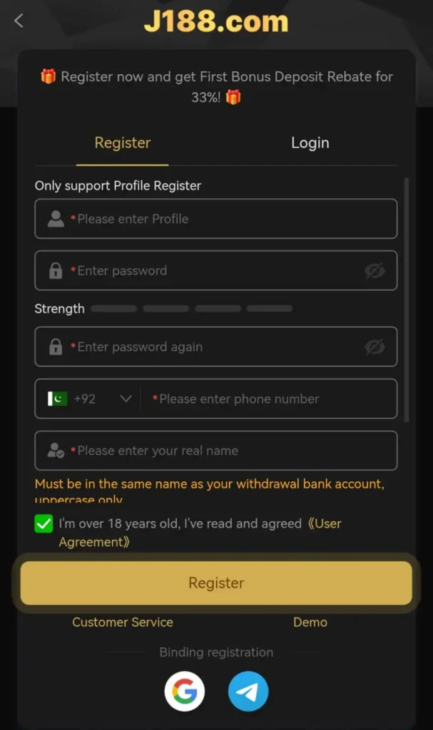 J188 Game Download Best mobile earning Game for free