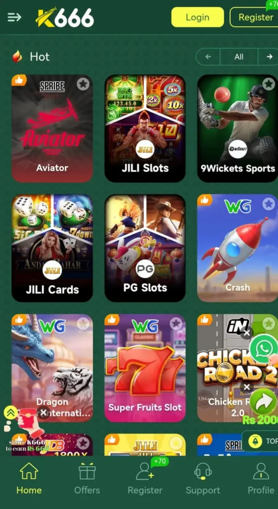 K666 Game Download Real APK For Android 