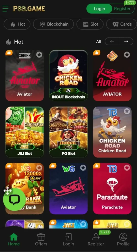 P88 Game Download: Best Earning game for Android & iOS