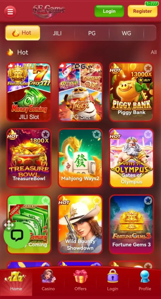 6E Game APK | Best Game For Casino Lovers