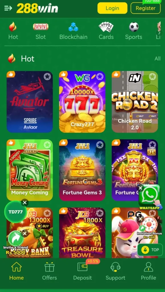 288Win Game download Best casino for earning screenshot