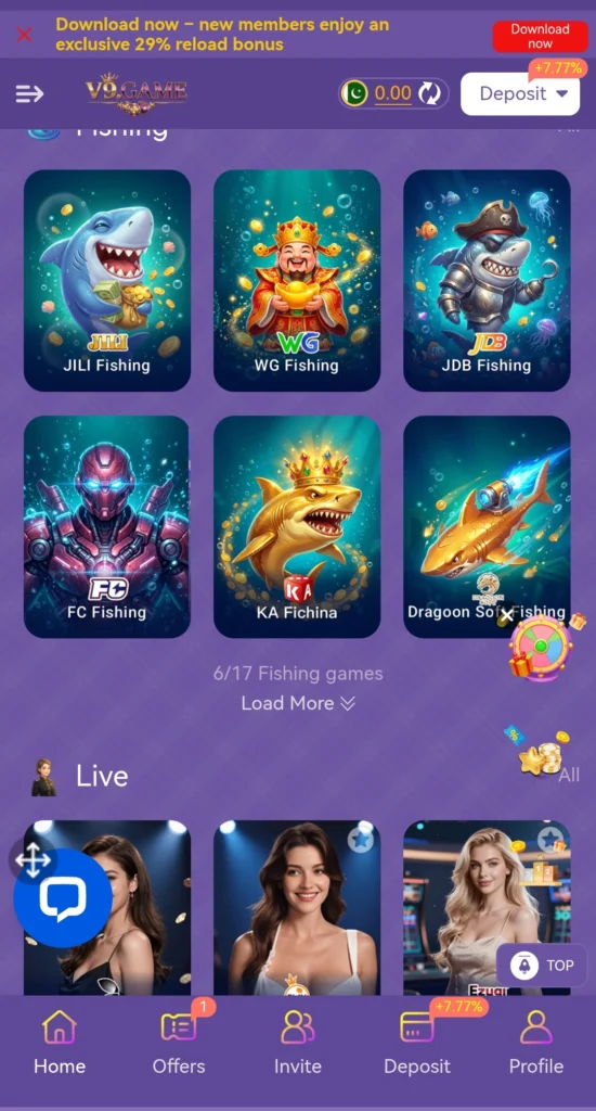 Download The Latest V9Game Best for Online Earning