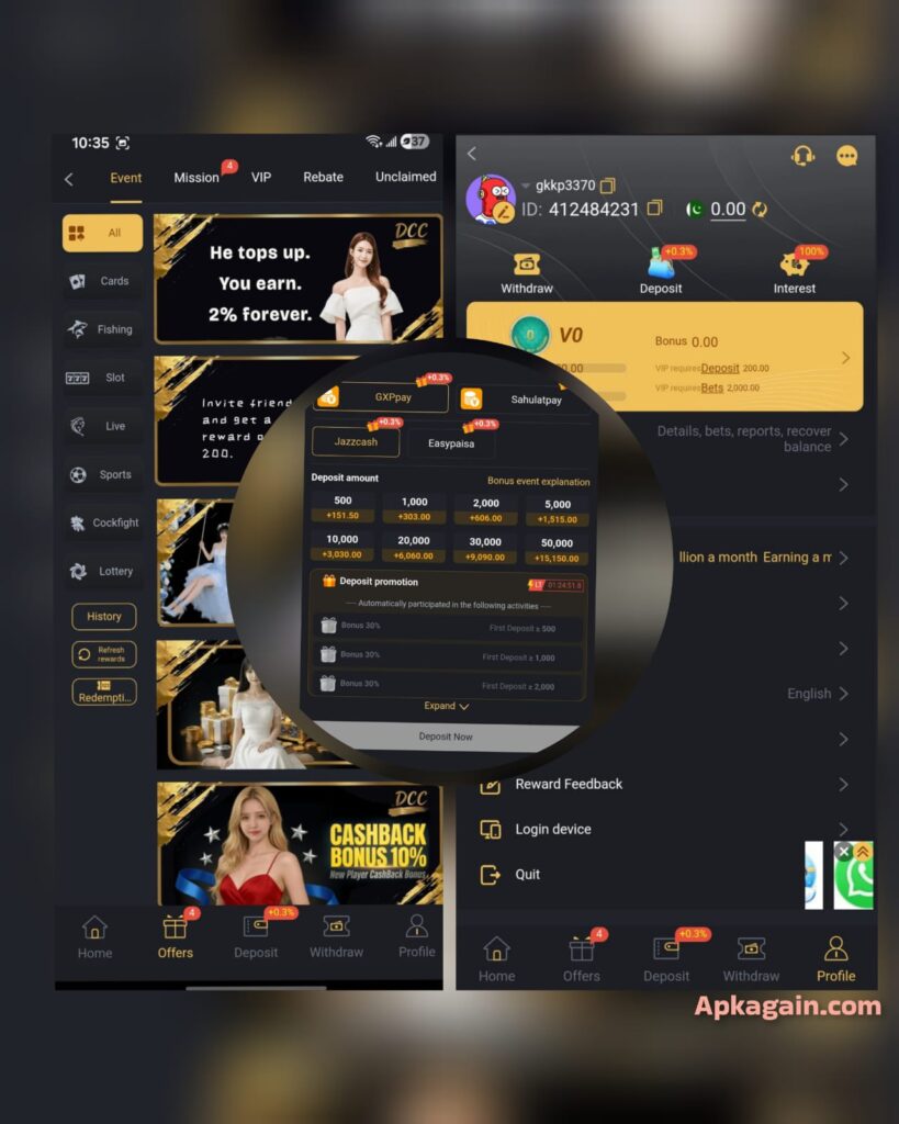 DCC666 Game Download the Best earning game for Android