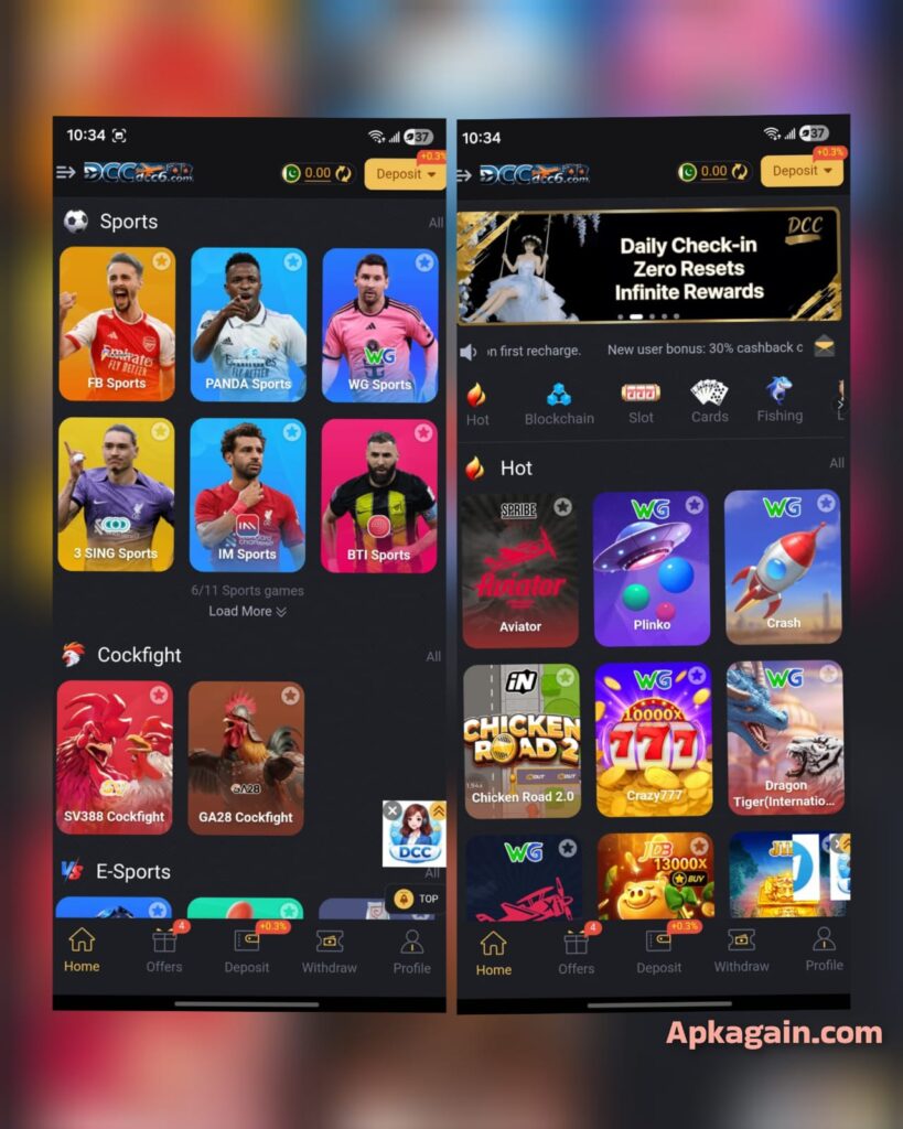 DCC666 Game Download the Best earning game for Android